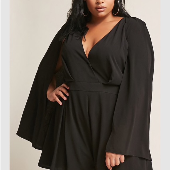 NWOT LLove Cape Romper - Picture 4 of 12